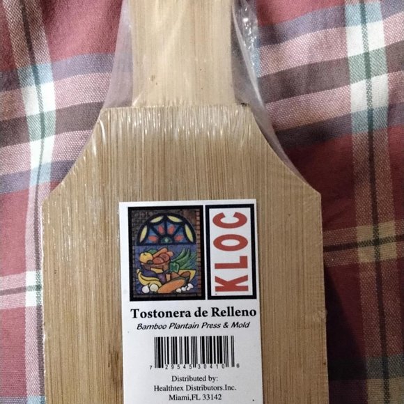 Kloc - BAMBOO Plantain Press & Mold NEW-TWO! - Picture 2 of 3